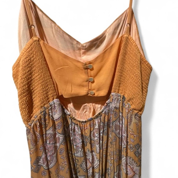 Plus size NWT Anthropologie boho maxi dress with adjustable spaghetti straps 20W - Picture 10 of 13